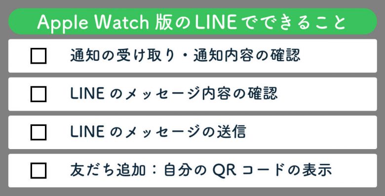 Apple Watch版のLINEの使い方：ログイン設定・通知からメッセージの送り方までの画像3