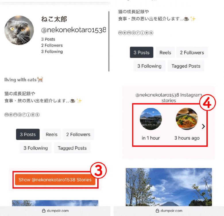 【2024】Instagramのストーリーズを足跡（既読）付けずに閲覧できるサイト・アプリ・拡張機能一覧の画像6