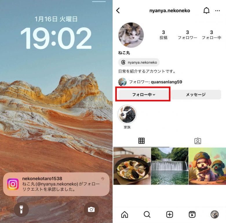 インスタグラムのフォローリクエストを承認・拒否する方法：無視（放置）でも大丈夫？の画像8