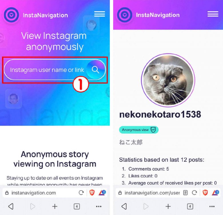 【2024】Instagramのストーリーズを足跡（既読）付けずに閲覧できるサイト・アプリ・拡張機能一覧の画像11