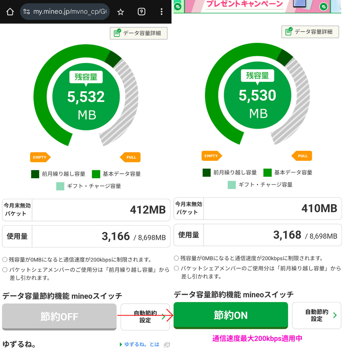 【3】スマホ料金プランに基づく速度制限の対象1