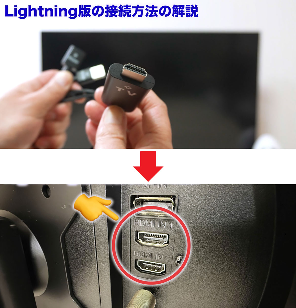 ＜チェック中＞iPhoneやiPadの画面を大画面テレビに映す方法 - LightningでもUSB-Cでも大丈夫！＜みずおじさん＞の画像4