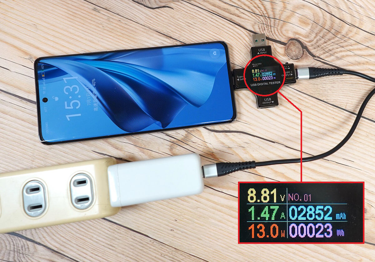 110円のUSB 2.0＆3A対応ケーブルの結果1