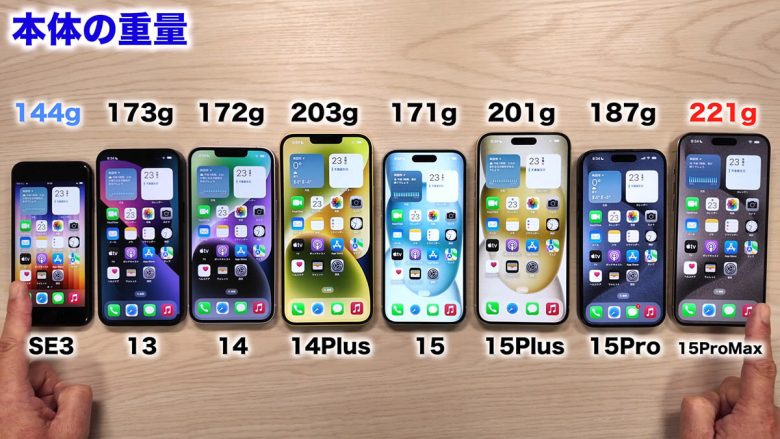 【2024年】iPhoneはどれを買うべきか実機で紹介！− 後悔しない選び方＜みずおじさん＞の画像7