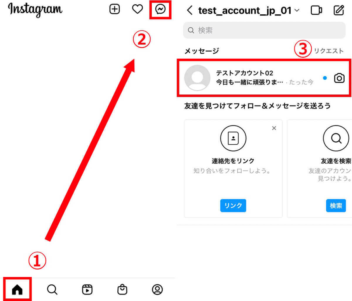 スレッドリスト画面で読む1