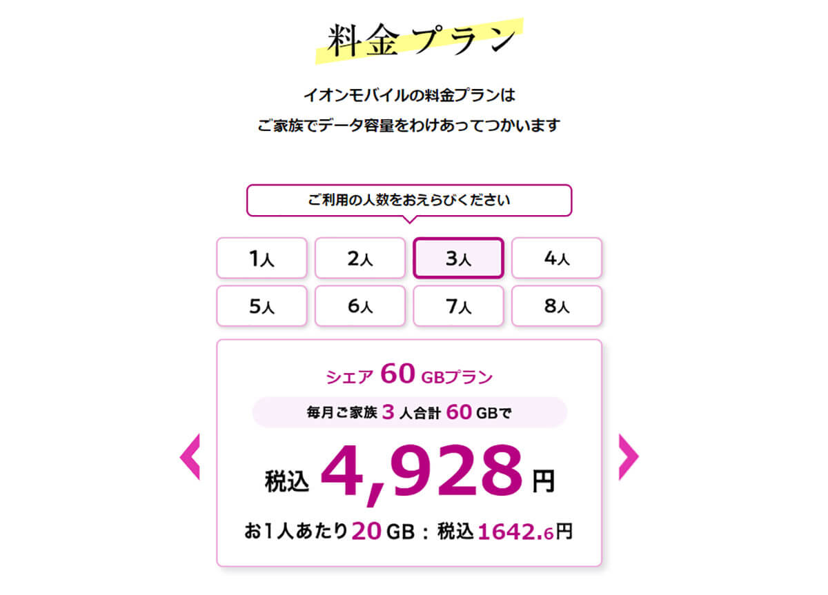 最強シニアプログラム＆最強家族プログラム適用料金を他社と比較してみよう！2