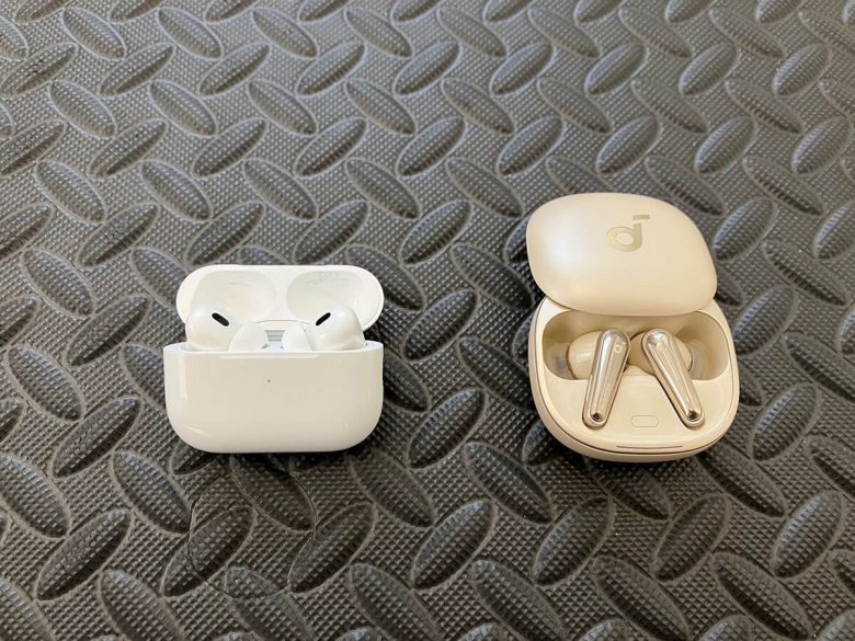 Amazonで人気の完全ワイヤレスイヤホン「Soundcore Liberty 4」を「AirPods Pro 2」と比較してみた！の画像3