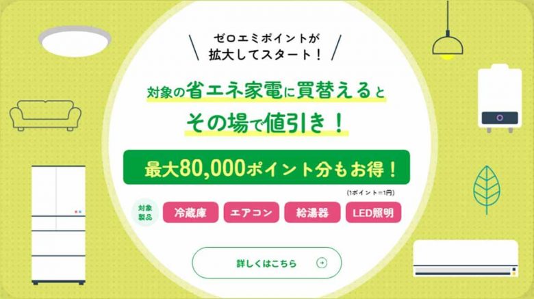 家電買い替えで最大8万円値引きの「東京ゼロエミポイント」、実は最大値引きを狙うのはかなり難しい!?【東京都民限定】の画像1