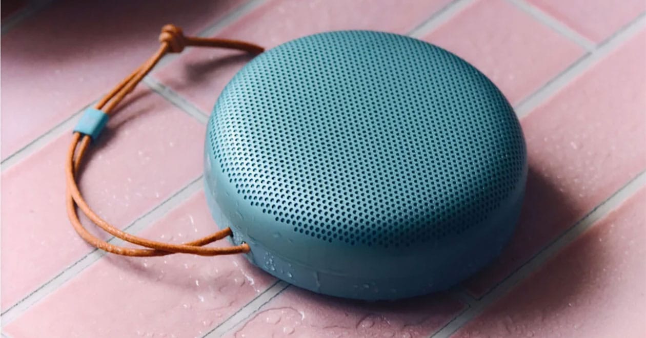 Bang & Olufsen A1 スマートスピーカー 青 進化したB&Oのラウンド型