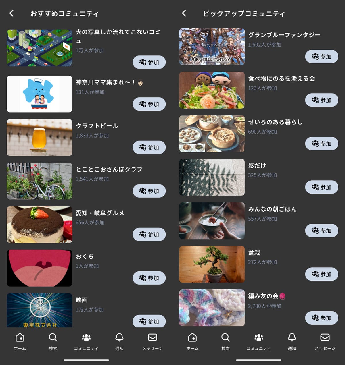 小規模でクローズドなコミュニティ志向1