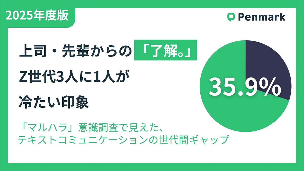 “了解。”はもうNG? Z世代が感じる“マルハラ”と世代間ギャップの画像2