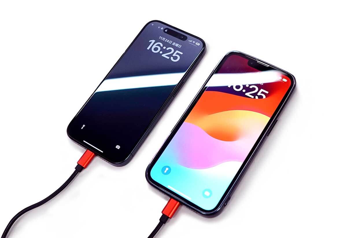 Nintendo Switchのバッテリーでスマホをリバースチャージ(逆充電)する方法の画像1