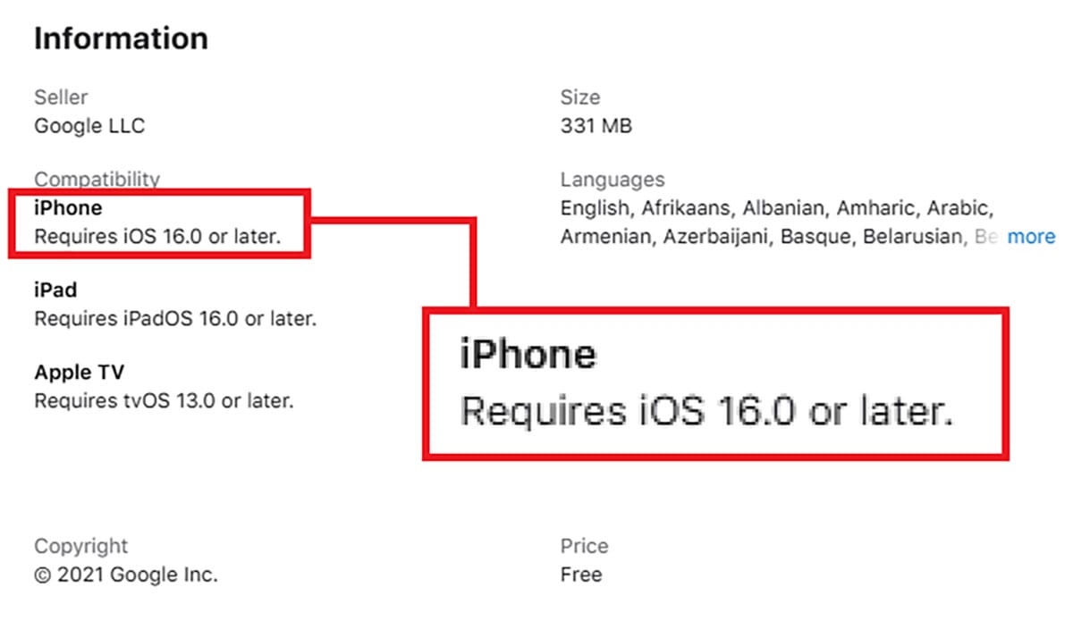 <エックスワン>【悲報】YouTubeアプリはiOS 16以降が必須に! iPhone 6s/7/SE1は再生不可に!?の画像1