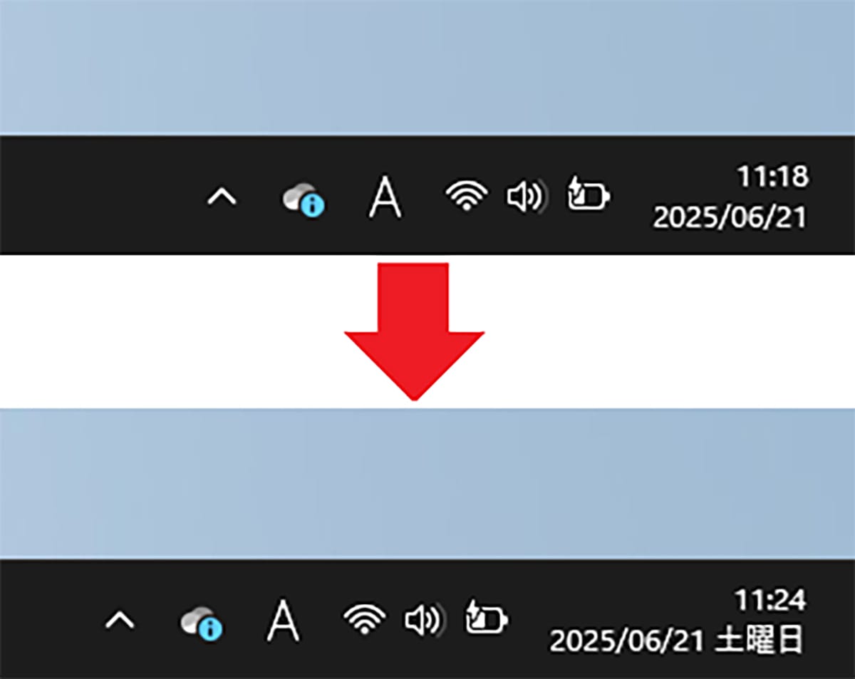 WindowsのPC右下にある日付を「和暦」にしたり「曜日」を表示させる方法の画像7