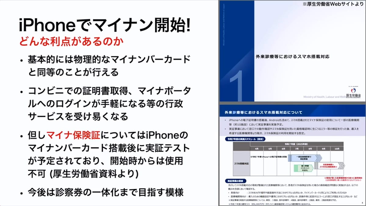 <チェック中>ついにiPhoneて?もマイナンハ?ーカート?開始! 気になるセキュリティは大丈夫なの?<みずおじさん>の画像1