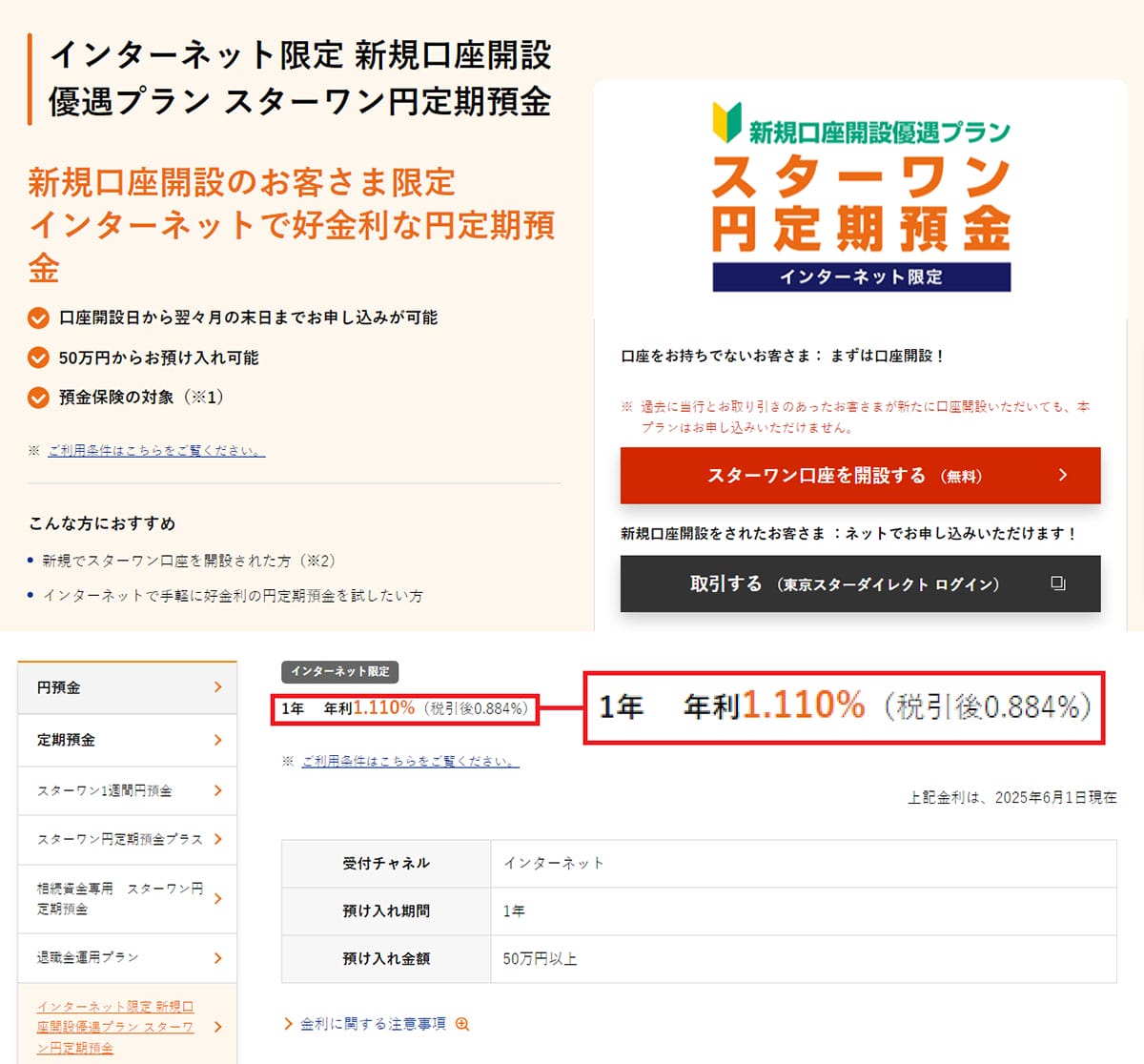 ネット銀行金利ランキング、2位SBJ銀行(1.20%)1位は?【2025年6月版】の画像8