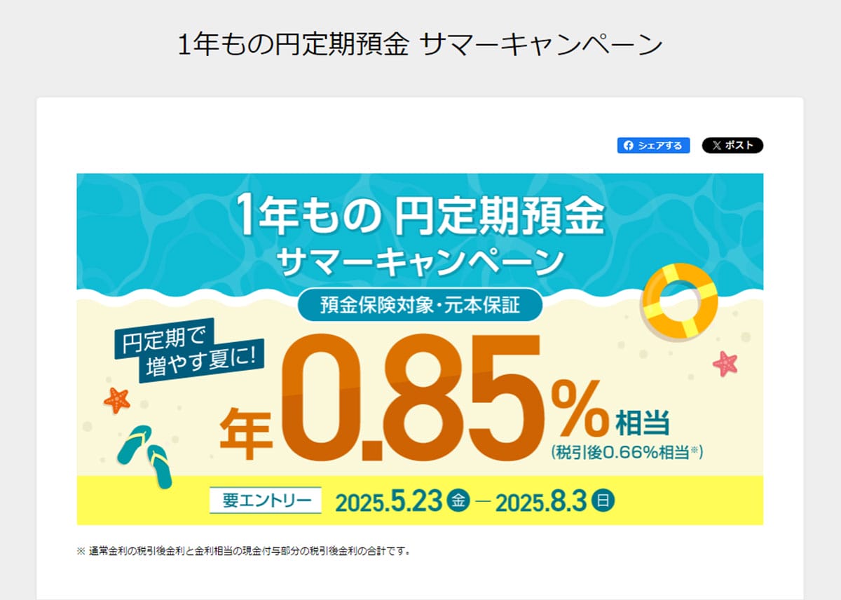 ネット銀行金利ランキング、2位SBJ銀行(1.20%)1位は?【2025年6月版】の画像17