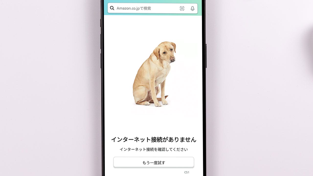 Amazonエラーページの犬を見る方法｜404犬の種類と出現条件を徹底解説1