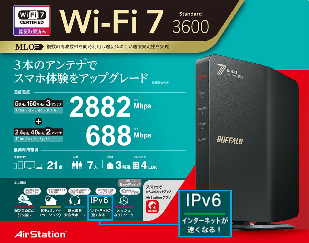 自宅のネット回線を光回線に変更しても速度が遅いのはWi-Fiルーターのせい?の画像9