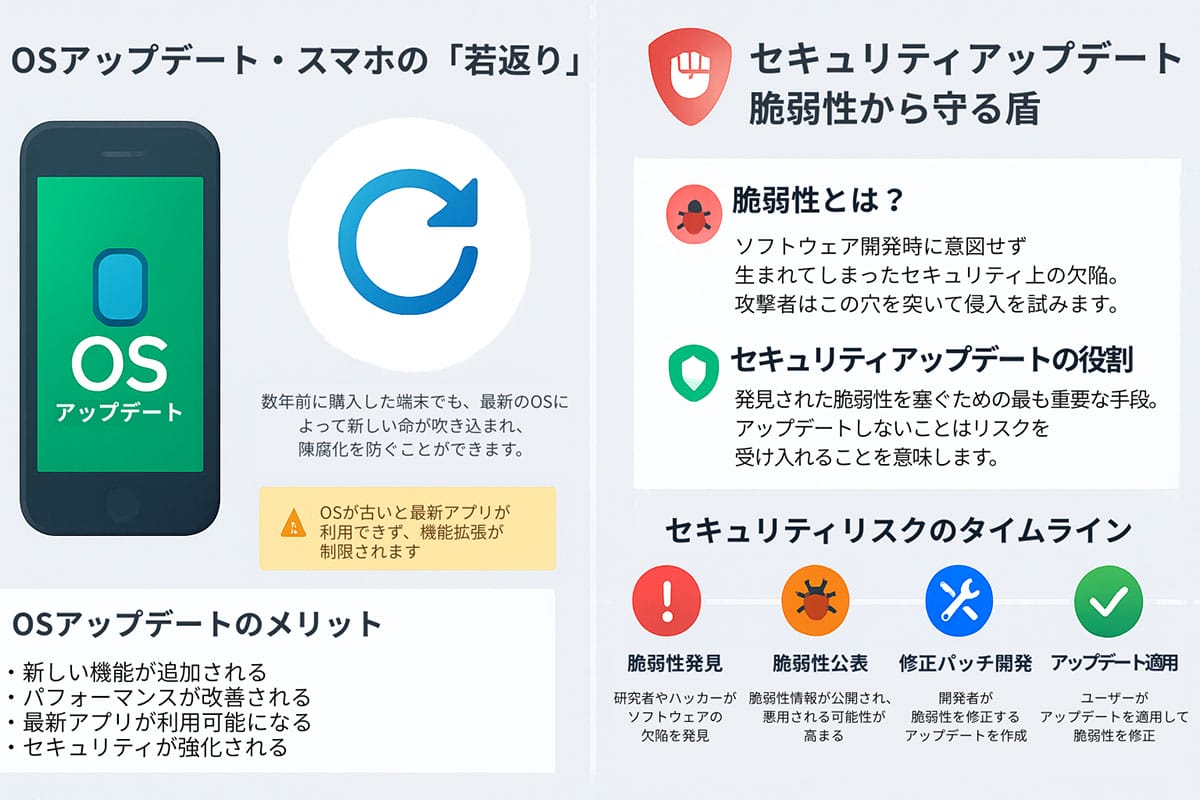 OS・セキュリティアップデートの重要性1