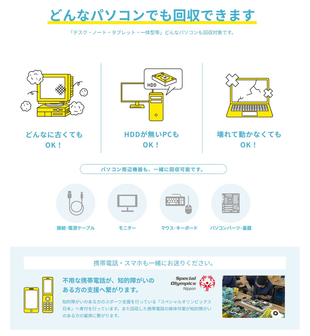 パソコン処理に困ったら「リネットジャパン」－ 周辺機器やスマホも一緒に無料回収してくれる！　の画像5
