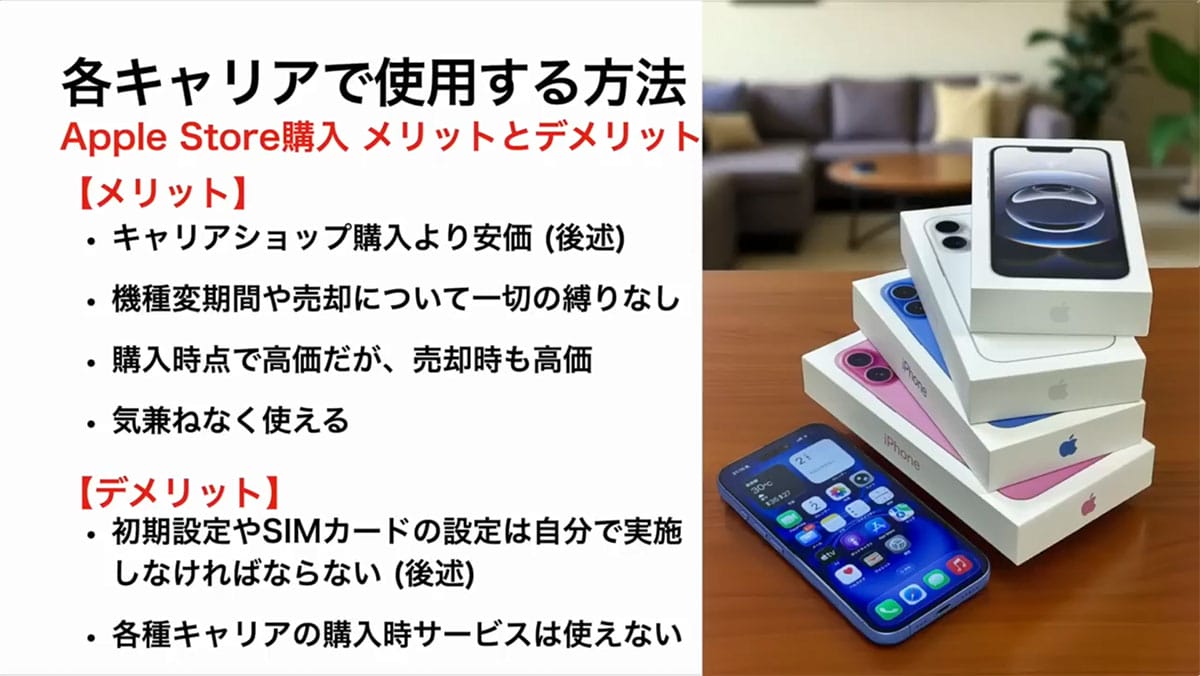 Appleで買ったiPhoneに格安SIMやキャリアSIMをそのまま挿して使う方法<みずおじさん>の画像4