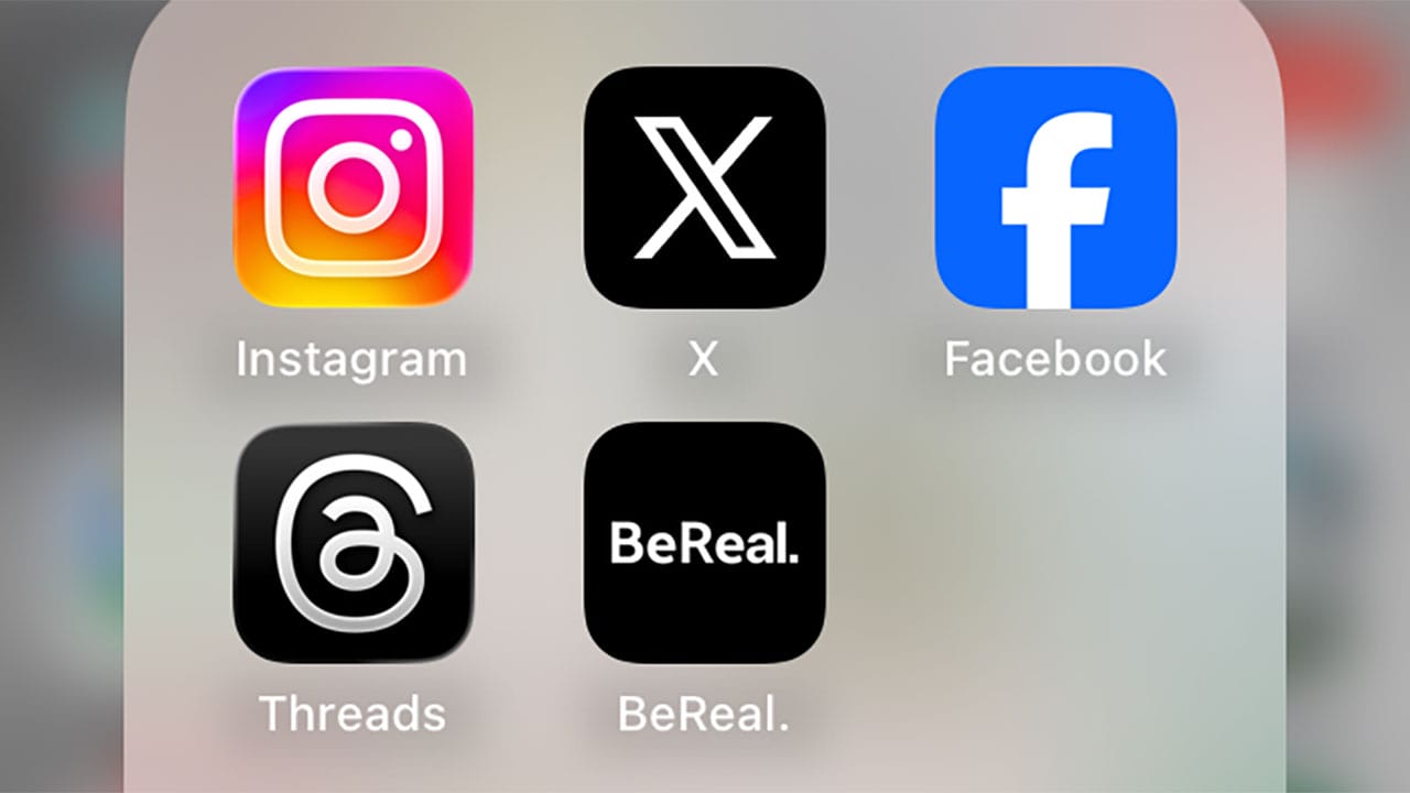 映えないSNS「BeReal.」が937%増!「Threads」も222%急伸 2025年SNSランキング発表の画像1