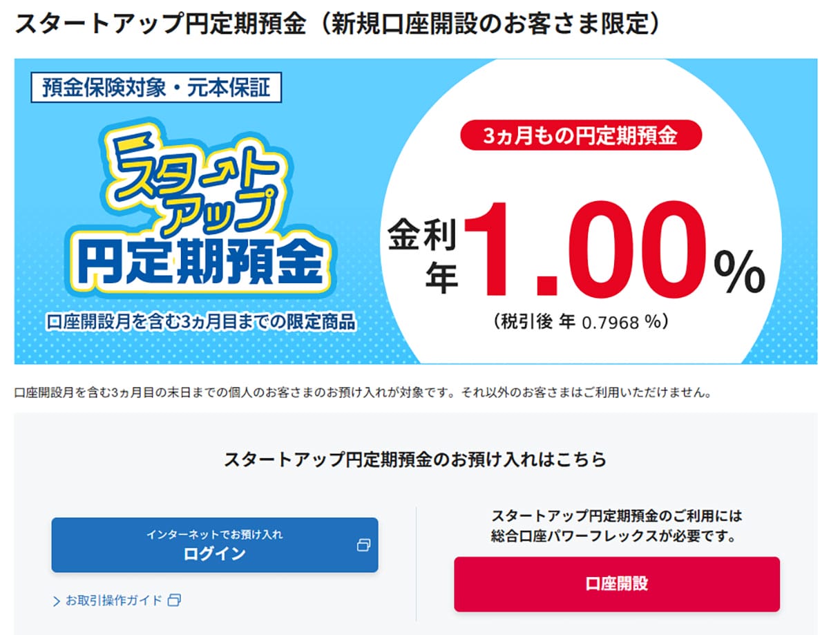 ネット銀行金利ランキング、2位あおぞら銀行BANK支店(1.25%)1位は?【2025年12月版】の画像19